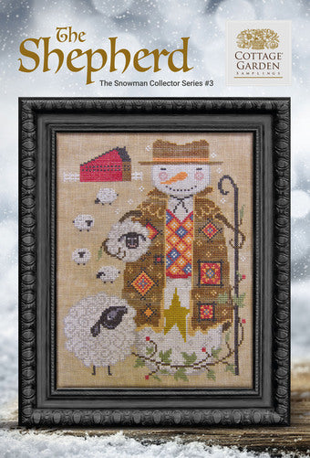 The Shepherd-The Snowman Collector #3 by Cottage Garden Samplings
